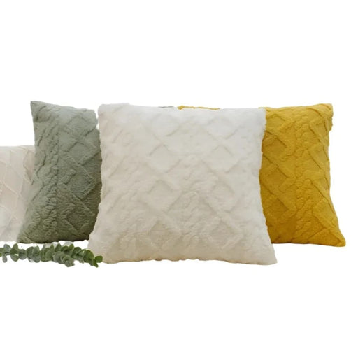 Vintage Knit Plush Pillow Cover For Headboard