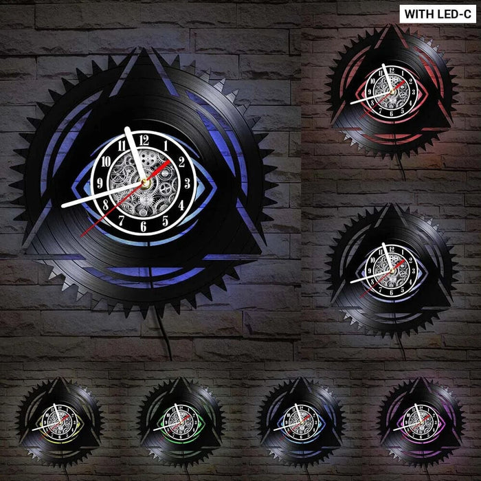 Vintage Masonic Wall Clock