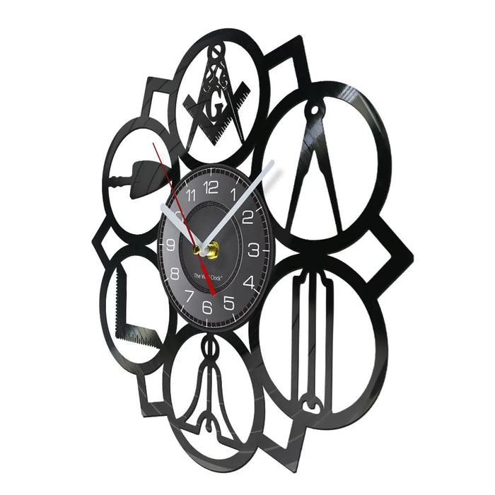 Vintage Masonic Wall Clock