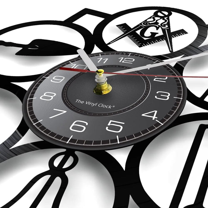 Vintage Masonic Wall Clock