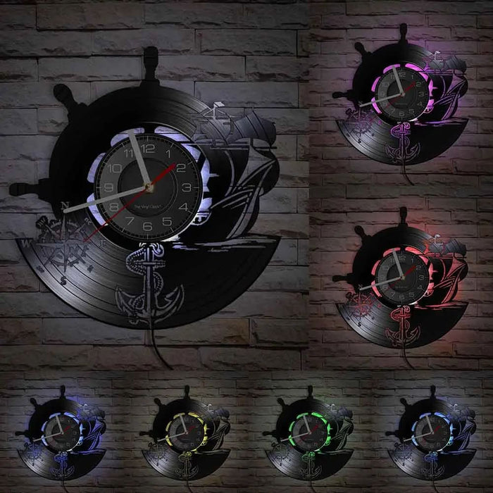 Vintage Nautical Wall Clock