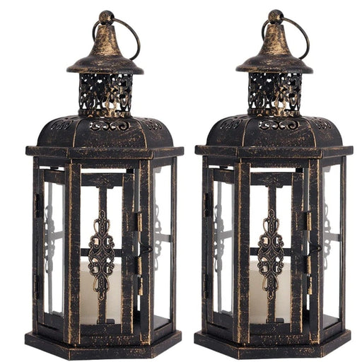 Vintage Nordic Candle Holder Lanterns for Home Decor