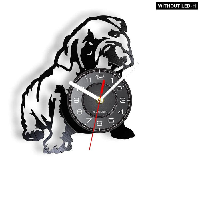 Vintage Pug Dog Wall Clock
