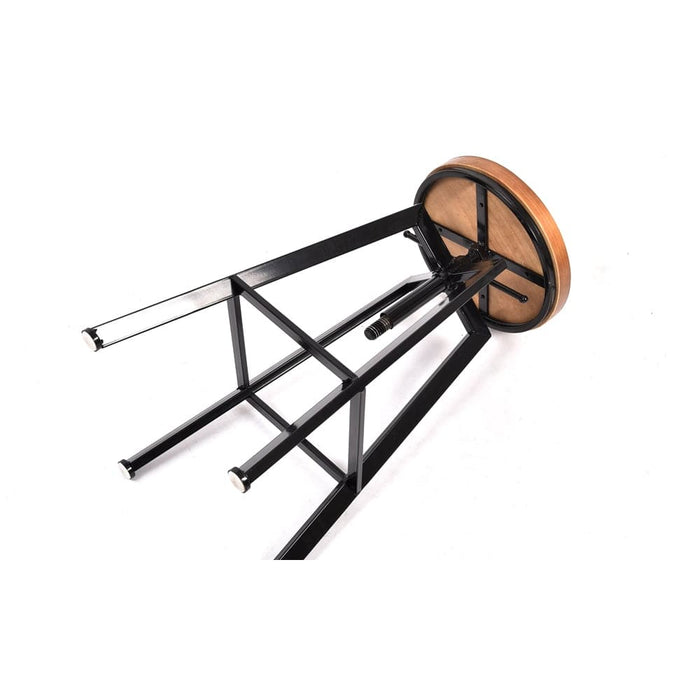 Vintage Retro Industrial Swivel Bar Stool