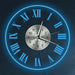 Vintage Roman Numerals Led Luminous Wall Clock