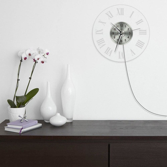 Vintage Roman Numerals Led Luminous Wall Clock