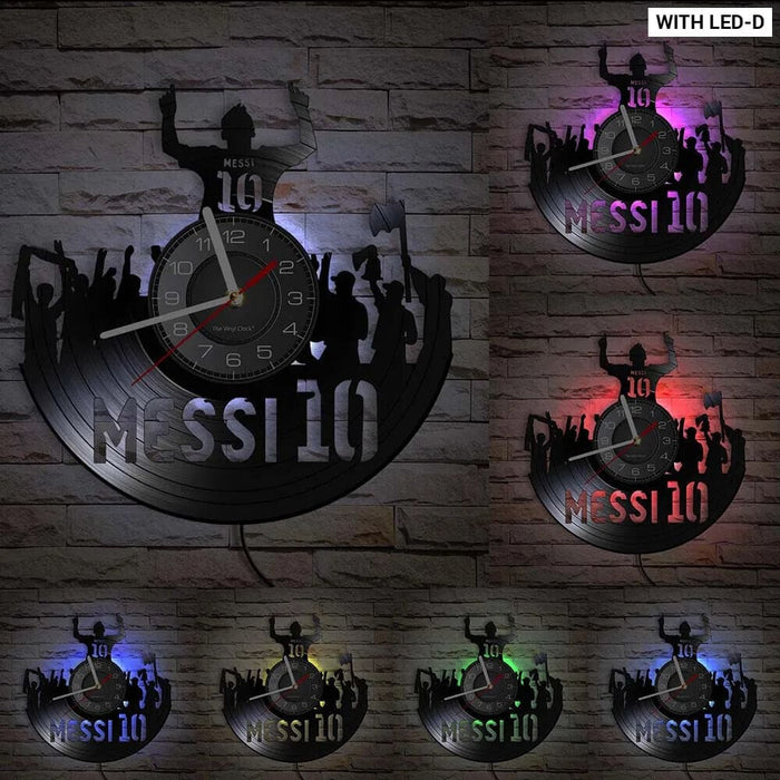 Vintage Soccer Ball Wall Clock