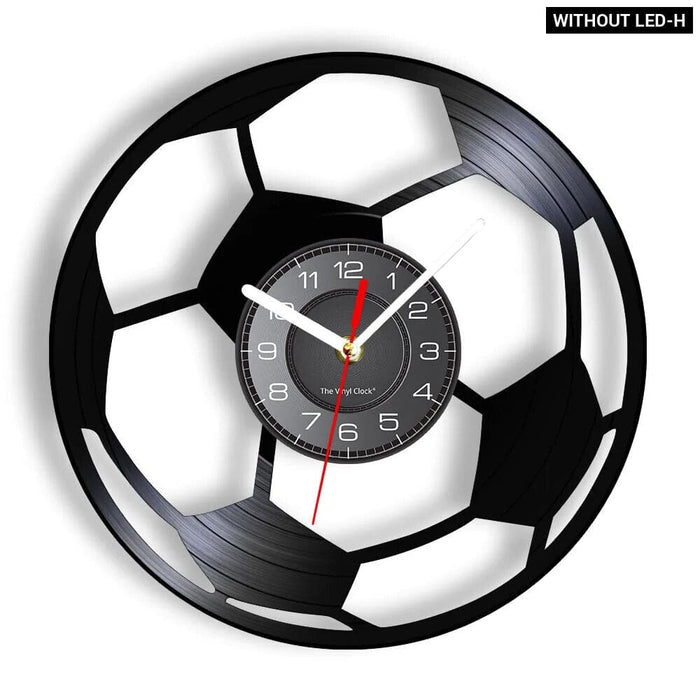 Vintage Soccer Ball Wall Clock