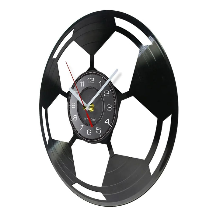 Vintage Soccer Ball Wall Clock