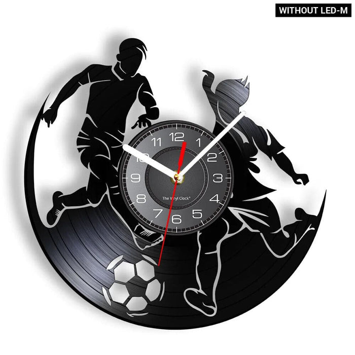 Vintage Soccer Ball Wall Clock