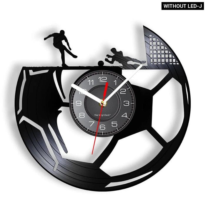 Vintage Soccer Ball Wall Clock