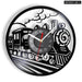 Vintage Steam Locomotive Wall Clock