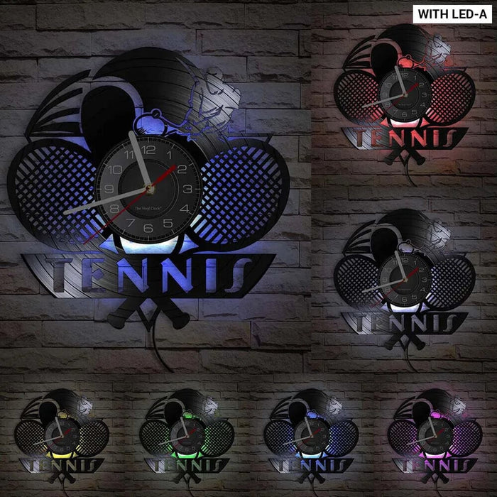 Vintage Tennis Wall Clock