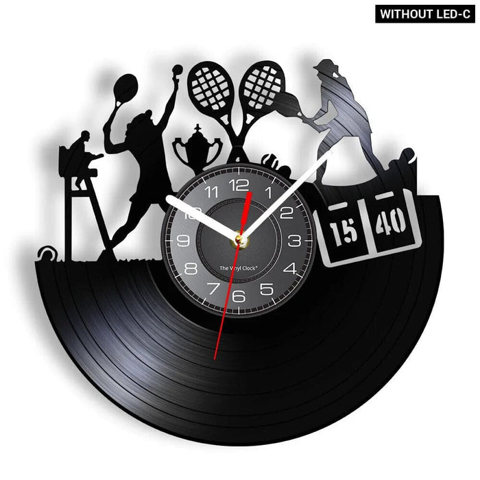 Vintage Tennis Wall Clock