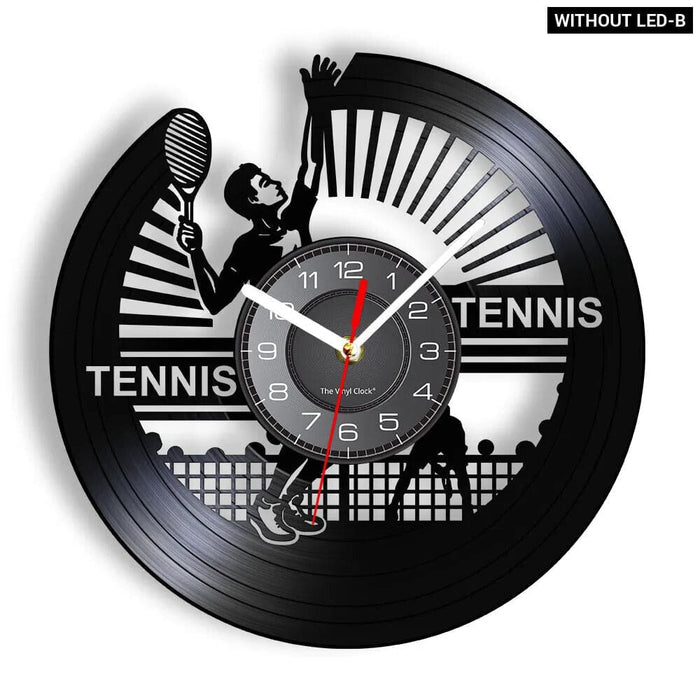 Vintage Tennis Wall Clock