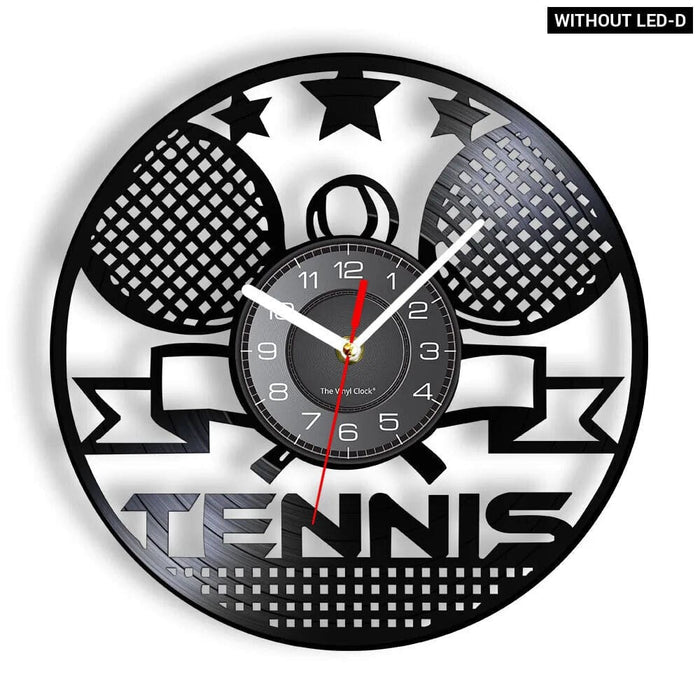 Vintage Tennis Wall Clock