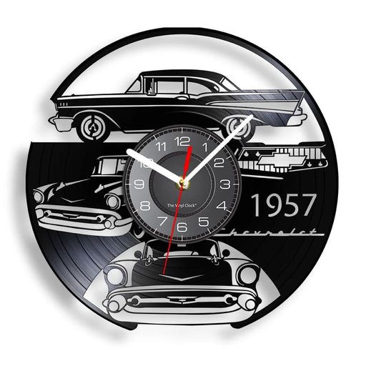 Vintage Vinyl Lp Record Wall Clock
