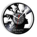 Vinyl Record Beauty Salon Wall Clock
