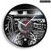 Vinyl Record Truck Driver Wall Clock