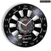 Vinyl Record Wall Clock for Darts Game Room