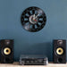 Vinyl Record Wall Clock for Darts Game Room