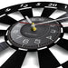 Vinyl Record Wall Clock for Darts Game Room