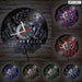 Vinyl Record Wall Clock for Tattoo Studio Decor