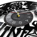Vinyl Record Wine Logo Wall Clock