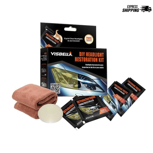 Visbella® Headlight Restoration Kit - Simple