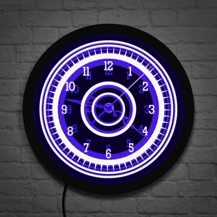 3d Vision Led Wall Clock