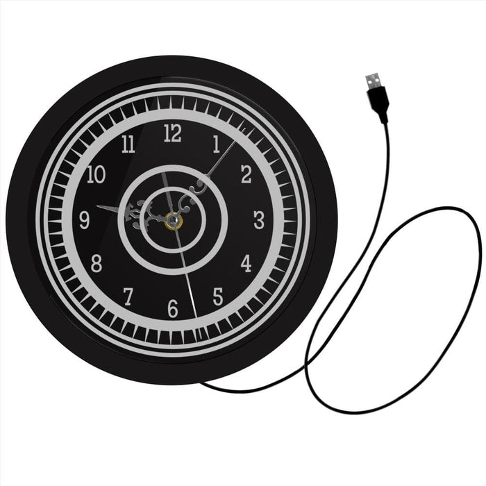 3d Vision Led Wall Clock