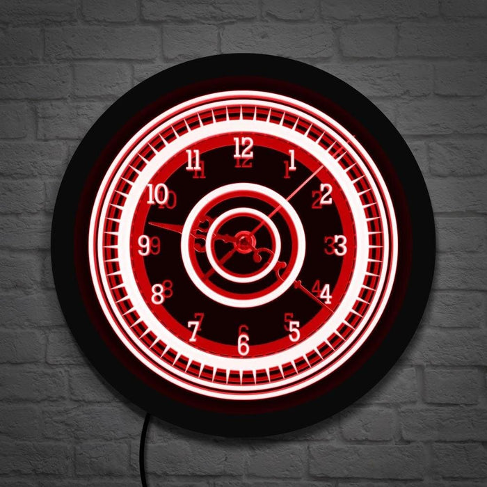 3d Vision Led Wall Clock