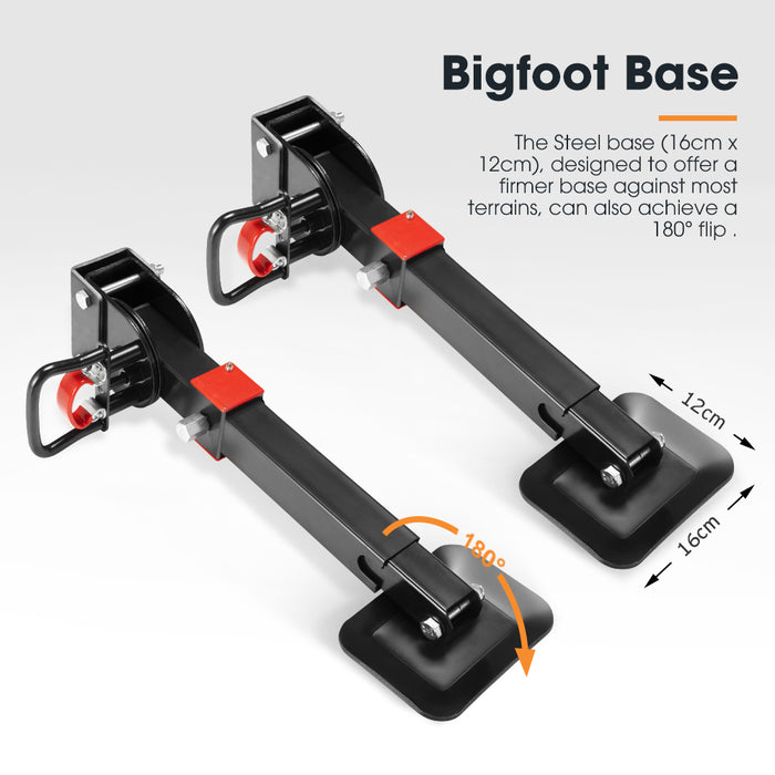 Drop Down Corner Legs 400Mm- 740Mm Caravan Stabilizer 1200Lbs / 1500Lbs