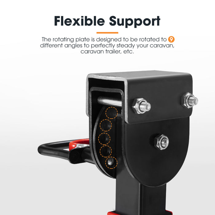 Drop Down Corner Legs 400Mm- 740Mm Caravan Stabilizer 1200Lbs / 1500Lbs