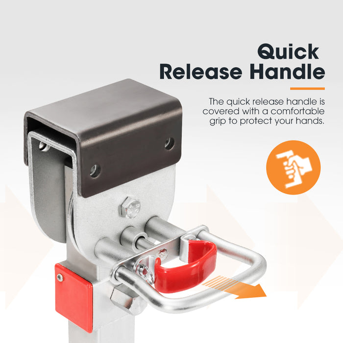 Drop Down Corner Legs 400Mm- 740Mm Caravan Stabilizer 1200Lbs / 1500Lbs