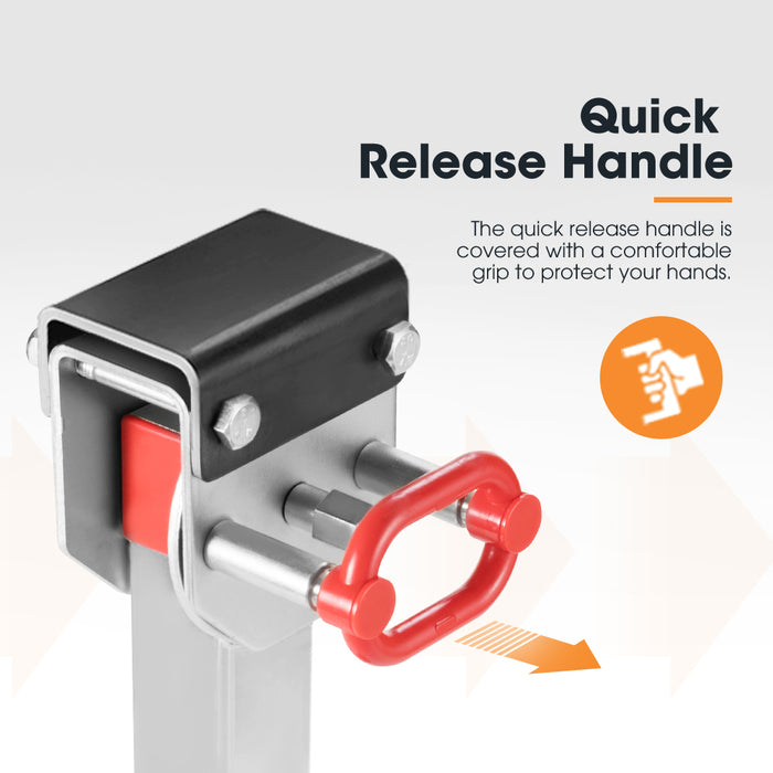 Drop Down Corner Legs 400Mm- 740Mm Caravan Stabilizer 1200Lbs / 1500Lbs