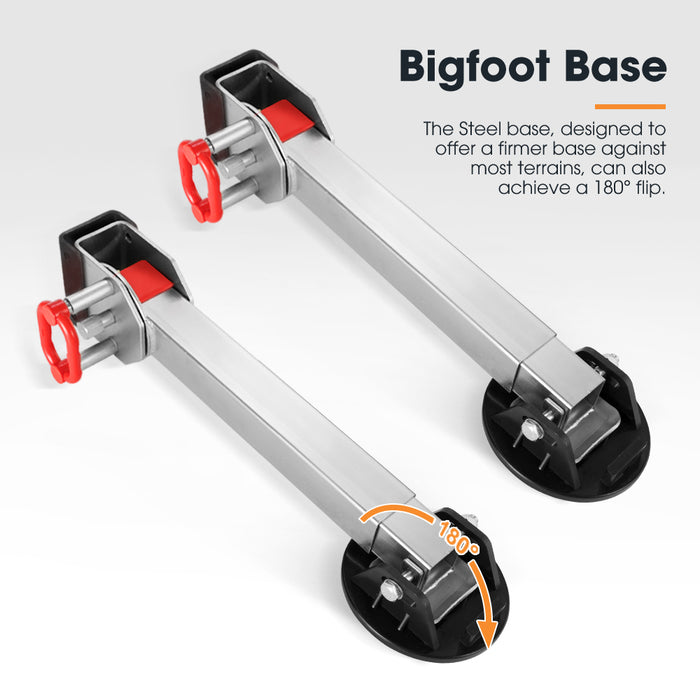 Drop Down Corner Legs 400Mm- 740Mm Caravan Stabilizer 1200Lbs / 1500Lbs