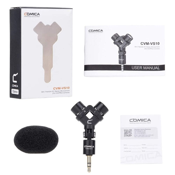 Cvm-vs10 Xy Cardioid Mini Mic For Gopro Camera Android
