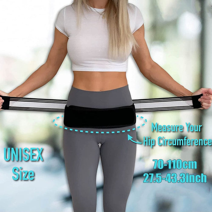 Waist Sacroiliac Hip Belt Brace for Alleviates Sciatic