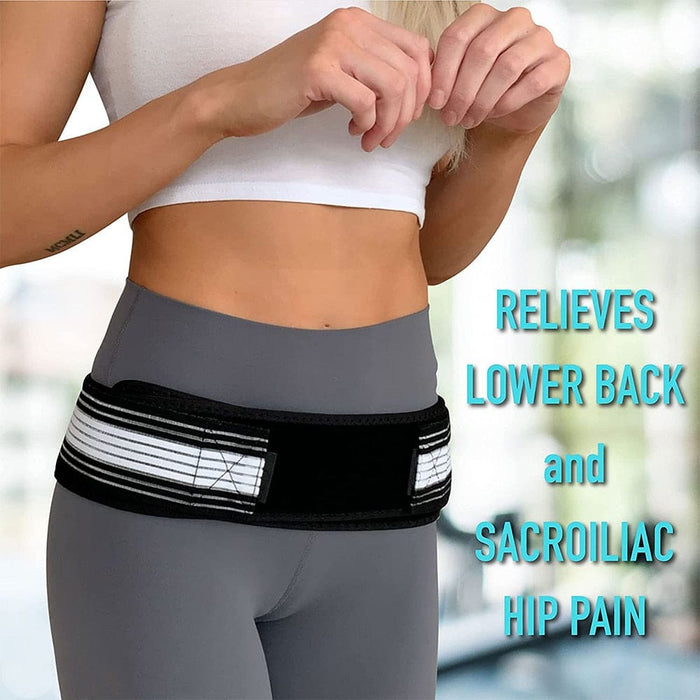 Waist Sacroiliac Hip Belt Brace for Alleviates Sciatic