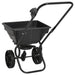 Walk Behind Salt Spreader Pvc and Steel 92x46x70 Cm 15 l