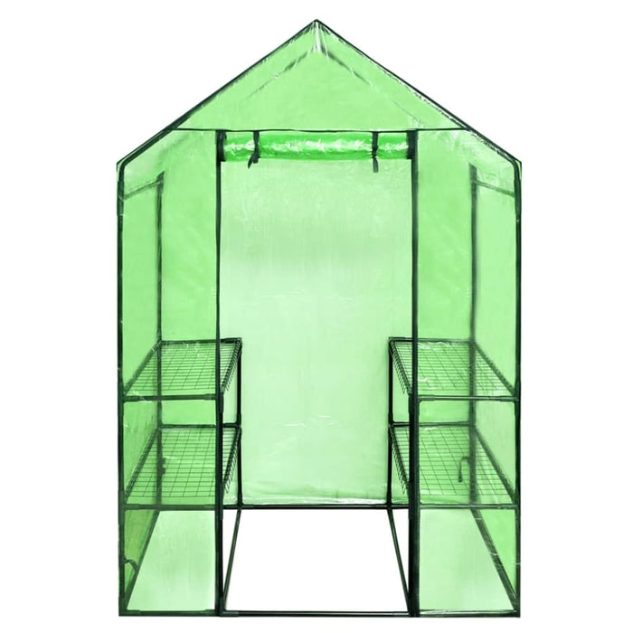 Walk-in Greenhouse with 4 Shelves Aopap