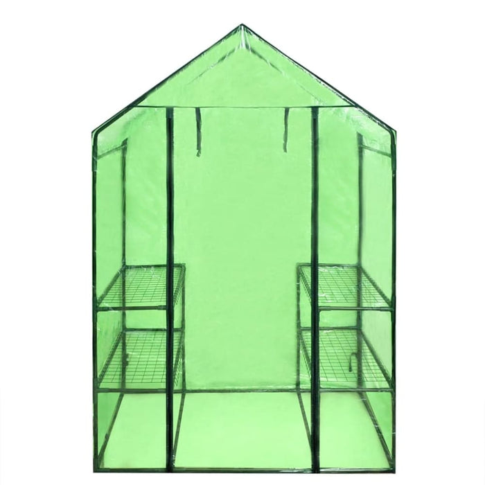 Walk-in Greenhouse with 4 Shelves Aopap