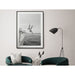 Wall Art 80cmx120cm Black And White Ocean Jump Frame Canvas