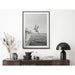 Wall Art 80cmx120cm Black And White Ocean Jump Frame Canvas