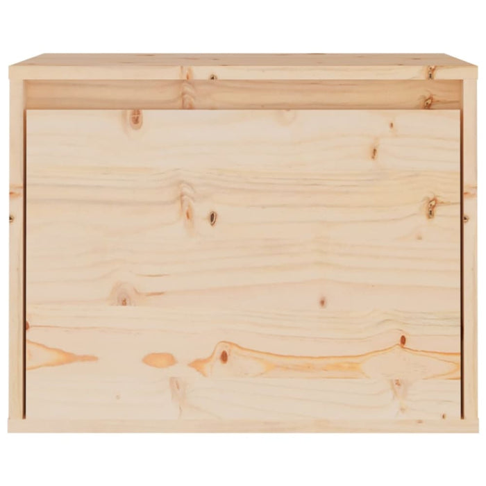 Wall Cabinet 45x30x35 Cm Solid Wood Pine Notatp