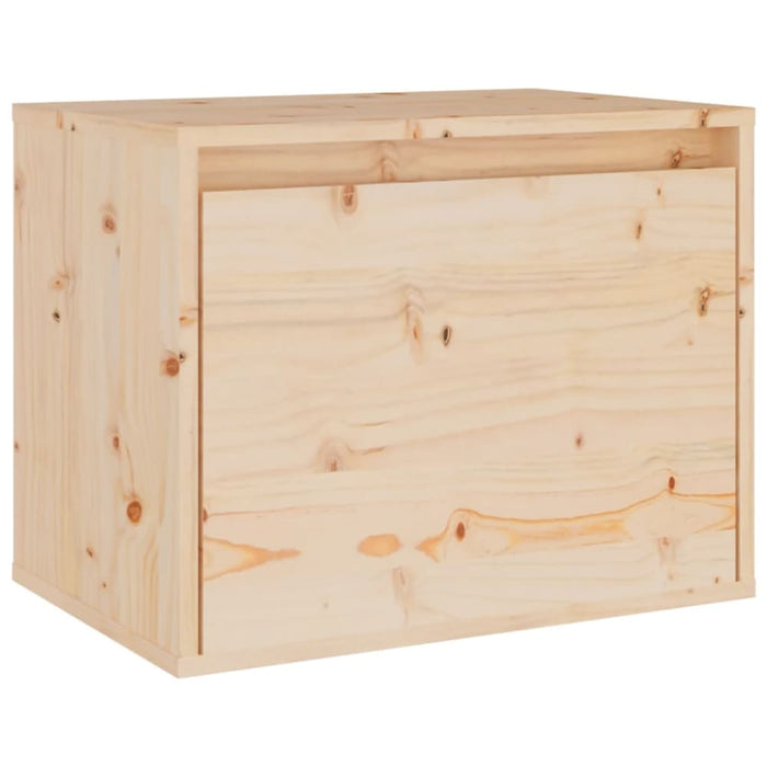 Wall Cabinet 45x30x35 Cm Solid Wood Pine Notatp