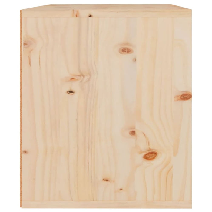 Wall Cabinet 45x30x35 Cm Solid Wood Pine Notatp