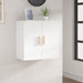 Wall Cabinet White 60x30x60 Cm Engineered Wood Noxnnn