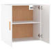 Wall Cabinet White 60x30x60 Cm Engineered Wood Noxnnn